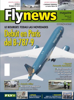 01 Fly News 52 portada El despegue del Boeing 787-9 ha sido una de las novedades más comentadas en el salón de Le Bourget de este año.