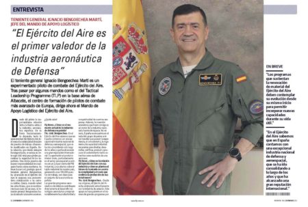 El general Bengoechea es el encargado de pilota la importantísima relación entra la fuerza aérea española y la industria aeronáutica española.