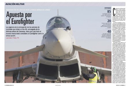 El Eurofighter se está posicionando como el relevo natural de numerosos aviones de combate en Europa que terminan su vida operativa