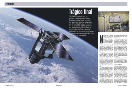 Un fallo humano en la instalación de unos cables causó el fallo del cohete Vega en el que volaba el satélite español Ingenio.