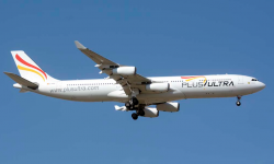 Airbus A340-300 Plus Ultra Madrid Tras varios años de gestación y numerosos problemas, Plus Ultra comienza sus operaciones regulares en mayo.