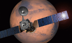 1ExoMarsSobreMarteCreditoEs La misión ExoMars cuenta con una importante participación de la industria espacial española