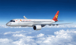 1_Hainan_E190-E2_high El roll out del nuevo Embraer E190-E2 tendrá lugar el próximo 25 de febrero