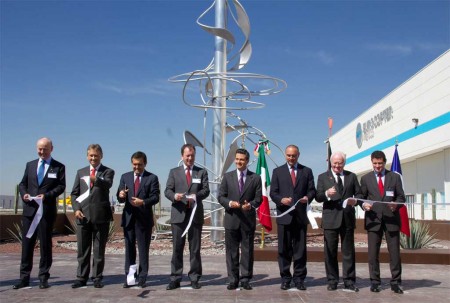 Eurocopter ha inaugurado una nueva planta en México