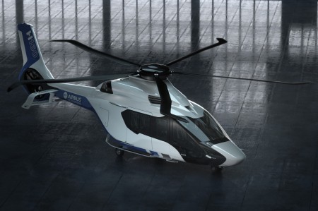 El rotor principal del Airbus helicopters cuenta con unas palas de un nuevo diseño aerodinámico.