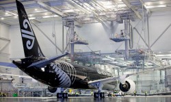 787-9-ANZ Entre los 342 aviones comerciales entregados por Boeing en los seis primeros meses de 2014 está el primer B-787-9.