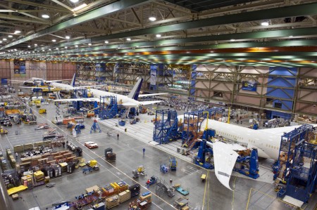 Boeing entregó 18 B-787 en el primer trimestre de 204.