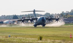 A400M pista de hierba