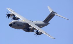 A400M vuelo Le Bourget Francia ha sido la receptora del primer A400M entregado una vez restituido el certificado de aeronavegabilidad por las autoridades españolas.