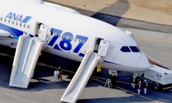 ANA_787_rampas02 El aterrizaje de emergencia y evacuación de un Boieng 787 de ANA ha sido el detonante final que ha llevado a parar al Boeing 787