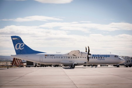 Ya están en Las Palmas los tres ATR 72-500 con los que Air Europa Express empezará su operación en las Islas Canarias.