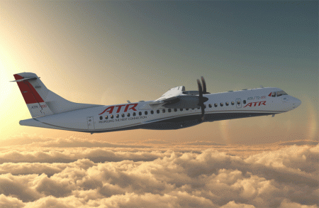 ATR cerró pedidos en firme por 65 nuevos ATR 72-600 en 2015