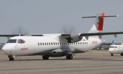 ATR 72-600 tierra