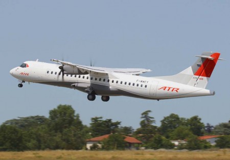 Avión ATR 72-600.