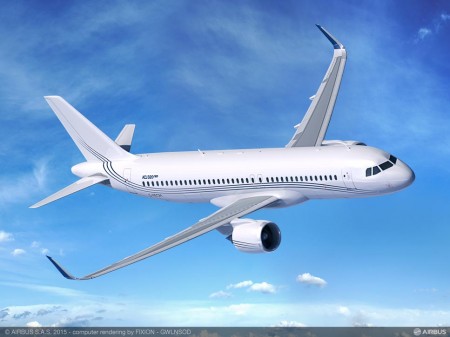 Airbus lanza en EBACE la versión neo del ACJ320