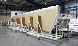 Aernnova ha completado el primer timón de dirección para el Airbus A350 XWB