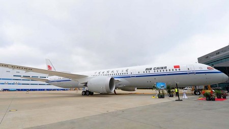 Según los datos de Boeing, más del 50 por ciento de los aviones comerciales en servicio en China son Boeing.