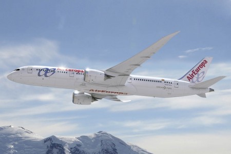 Air Europa comenzará a recibir sus propios Boeing 787  en 2016.