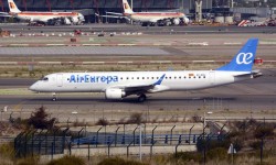 Air Europa E195 ECKRJ Nueve de los once Emrbaer E195 de Air Europa pasarán a la flota de Air Europa Express, el nuevo nombre de Aeronova.