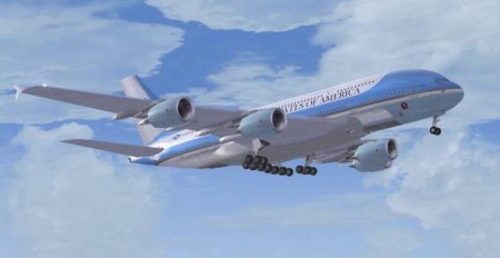 En su día Airbus tuvo que desmentir que ofrecía el A380 a la USAF como Air Force One