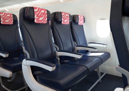Nuevos asientos de clase turista de Air France para sus Airbus A319 y A320
