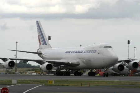 Air FRance CArgo ha empezado a operar un B-747-400 ERF en el aeropuerto de Zaragoza