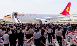 Airbus A330 Tianjin Airlines entrega
