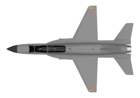 El AFJT muestra en su diseño características similares a la de los aviones en los que volarán depsués los pilotos que se formen en este avión.