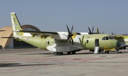 Airbus DS C295 Brasil SAR El primer C295 SAR en Sevilla listo para su primer vuelo.