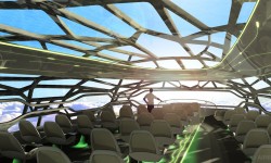 Airbus_cristal02 El diseño se basa en el Concept Plane presentado en 2009.