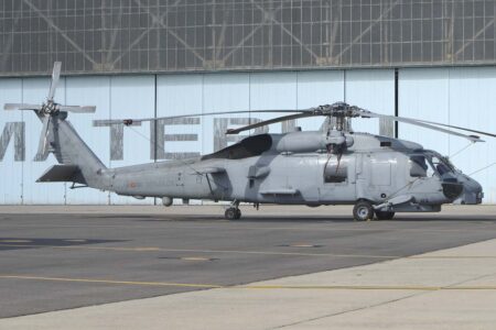 Los primeros SH-60B de la Armada  llegaron en 1988.