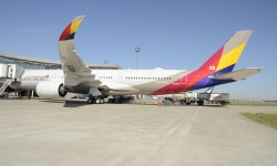 Asiana A350 entrega