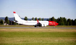 Aterrizaje Oslo Boeing 737 MAX Norwegian