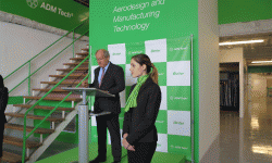 Binter-1 Pedro Agustín del Castillo, presidente del grupo Binter, en la inauguración de ADM Tech