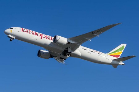 Ethiopian ha sido la primera aerolinea de África en sumar las dos versiones en servicio del Boeing 787 a su flota.