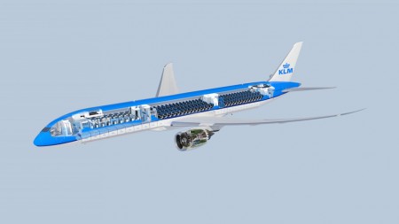KLM ofrece una nueva clase ejecutiva en sus Boeing 787.