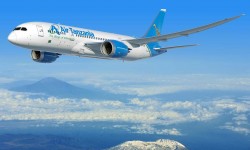 Boeing 787 Air Tanzania Ilustración del Boeing 787 con los colores de Air Tanzania.