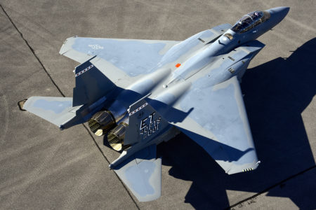 El primer Boeing F-15EX se usará para pruebas de desarrollo previas a su entrada en servicio con la USAF.