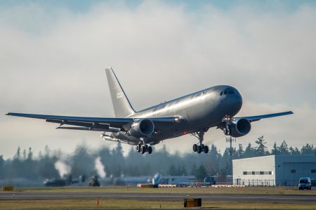 Boeing KC-46A Los Boeing KC-46A sustituirán a los KC-135 de la USAF.