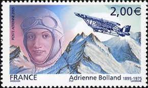 En 2005 Francia dedicó un sello a Adrienne Bolland.