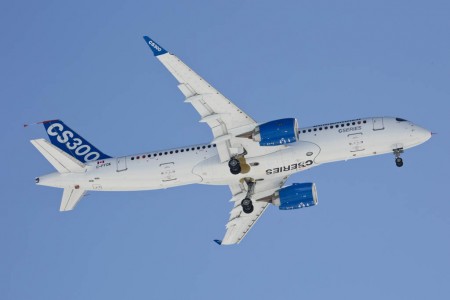 Bombardier tiene 180 pedidos del nuevo CS300.