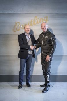 Georges Kern, CEO Breitling, y Jacques Bothelin, jefe de la  Breitling Jet Team. 