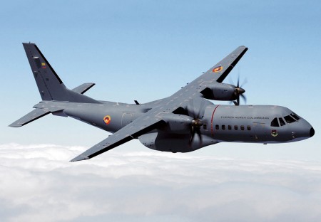 C295 de la Fuerza Aérea de Colombia