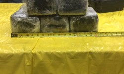 Tulsa American Airlines droga Algunos de los paquetes de cocaina encontrados en el avión de American Airlines.
