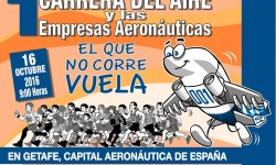 Cartel Carrera del Aire. 16O