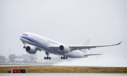 China Airlines A350 primer vuelo