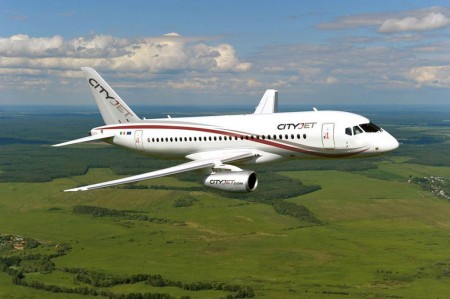CityJet será la primera aerolínea europea que opere el Sukhoi SuperJet.