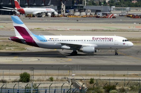Airbus A320 de Eurowings, antes de Niki.