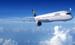 DLH_A350-900_03 Lufthansa ha elegido los motores Rolls-Royce Trent XWB para sus Airbus A350.