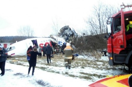 Accidente de un Tupolev Tu-154 en Moscú